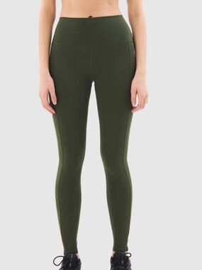 P.E Nation Olive Green Amplify Leggings